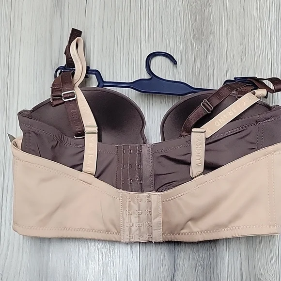 Lucky Brand Women's Beige and Brown Bra - Picture 3 of 7